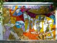 3 teilige Mosaik Reliefwand-Privathaus Gelsenkirchen-06-227-1973