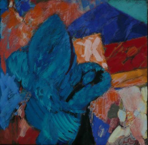 Antonius van der Pas-Malerei-80er-07-121-Paysage 1984