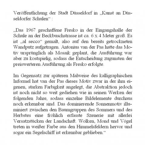 Text Schule Beckbusch