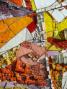 3 teilige Mosaik Reliefwand-Privathaus Gelsenkirchen-11-242-1973