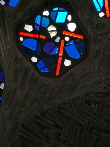 Antonius van der Pas-Betonglasfenster-Kapelle des Altenheims der Kirche Herz Jesu-05-968-1970