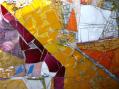3 teilige Mosaik Reliefwand-Privathaus Gelsenkirchen-12-246-1973