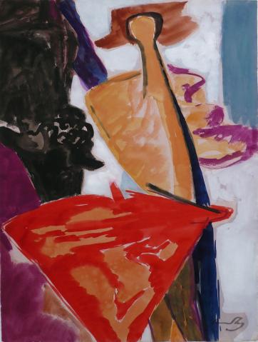 60er-Gouachen-Aquarelle-XVI-681